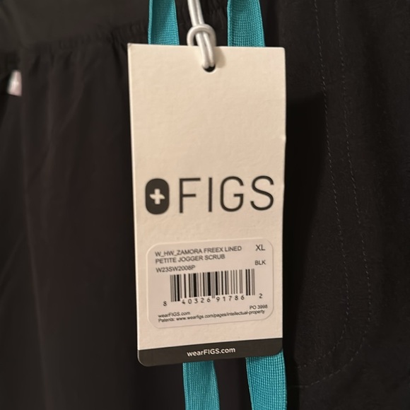 NWT Figs Zamora FreeX lined jogger scrub pants - Picture 2 of 2